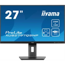 IIYAMA ProLite monitor, IPS, 27", 2560x1440, 16:9, 300 cd / m˛, 1ms, 1300:1, HDMI / DisplayPort / USB-C / RJ45 Iiyama