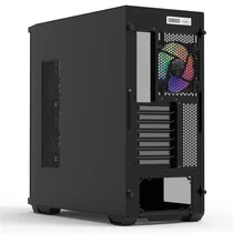 ZALMAN Ház Midi ATX Z10 PLUS Tápegység nélkül, Fekete RGB