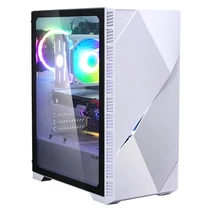 ZALMAN Ház Midi ATX Z3 ICEBERG Tápegység nélkül, Fehér Üvegfalú