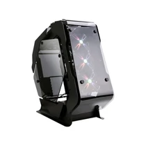 ZALMAN Ház Midi ATX Z500 Tápegység nélkül, Fekete RGB Üvegfalú Zalman