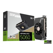 ZOTAC Videokártya PCI-Ex16x nVIDIA RTX 5060 SOLO 8GB GDDR7 ZOTAC