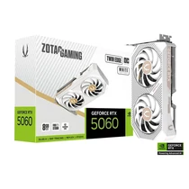 ZOTAC Videokártya PCI-Ex16x nVIDIA RTX 5060 TWIN EDGE OC WHITE 8GB GDDR7 ZOTAC