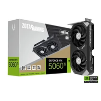 ZOTAC Videokártya PCI-Ex16x nVIDIA RTX 5060 Ti TWIN EDGE OC 8GB GDDR7 ZOTAC