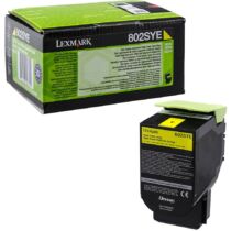 Lexmark CX310/410/510 Standard Corporate Toner Yellow 2K (Eredeti) 80C2SYE