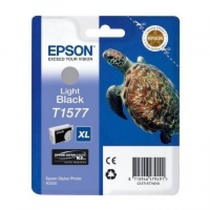 Epson T1577 Patron Light Black 26ml (Eredeti)