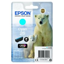 Epson T2612 Patron Cyan 4,5ml 26 (Eredeti)