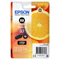 Epson T3341 Patron Photo Black 4,5 ml (Eredeti)