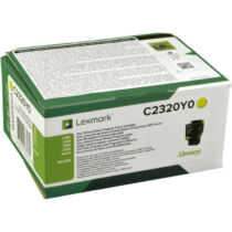 Lexmark C2320Y0 Yellow toner 1k /o/