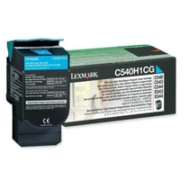 Lexmark C54x/X54x High Return Toner Cyan 2K (Eredeti) C540H1CG