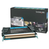 Lexmark C736/x736/738 High Return Toner Cyan 10K (Eredeti) C736H1CG