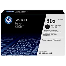 HP CF280XD Toner Black 2x6,9K No.80X (Eredeti)