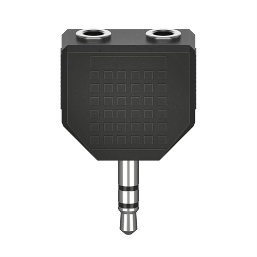 HAMA 205191, FIC 3,5MM SZTEREO JACK ELOSZTÓADAPTER 1 DUGÓ - 2 ALJ HAMA