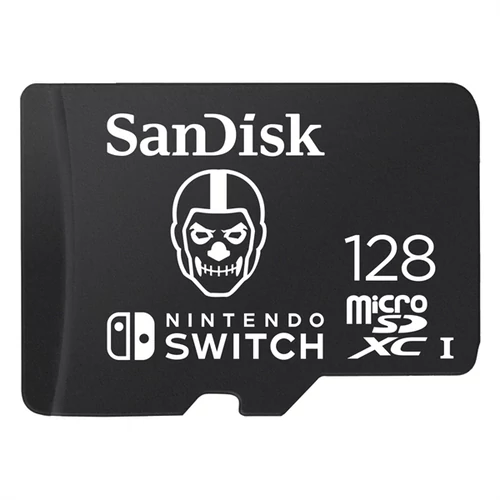SANDISK 215474, microSDXC KARTYA NINT. SWITCH - 128GB, 100 / 90 MB / s Fortnite EDT. SanDisk