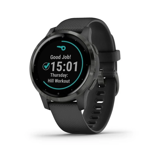 Garmin vívoactive 4s fekete szürke csattal