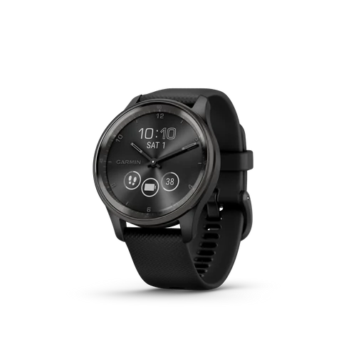 Garmin vívomove trend fekete szilikon szíjjal