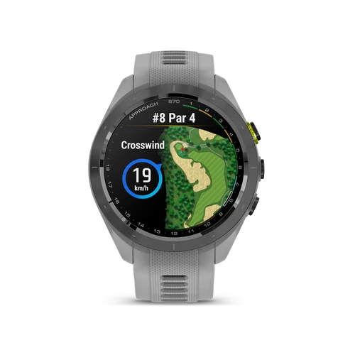 Garmin approach s70 (42mm) black ceramic puder band