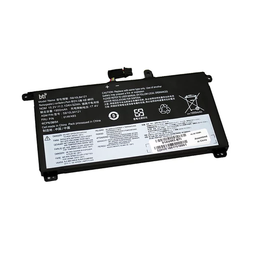 BTI 4C BATTERY THINKPAD T570 OEM: 01AV493 00UR890 00UR891