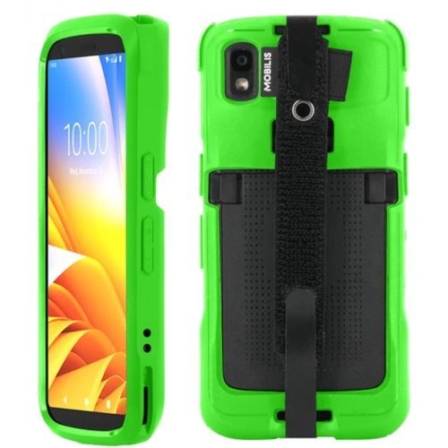 PROTECH CASE SAFETY GREEN +HDSP TC22 TC27 PANTONE 302C SOFT BAG
