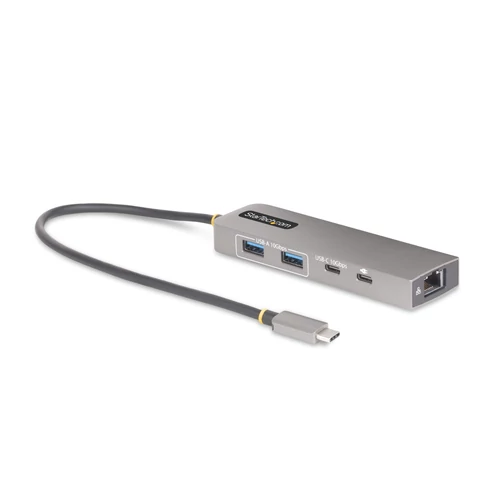 3-PORT USB-C HUB 2.5GBE PD 100W POWER DELIVERY PASSTHROUGH