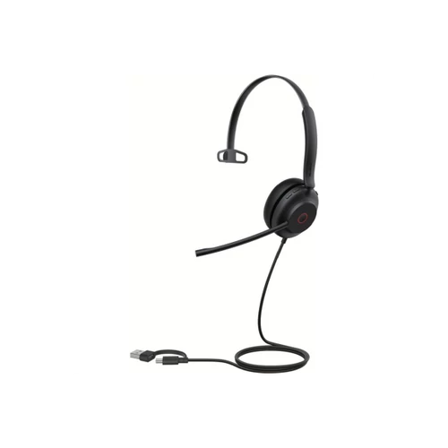 YEALINK Fejhallgató - UH37 MS Mono Vezetékes USB-C / A, Mikrofon YEALINK