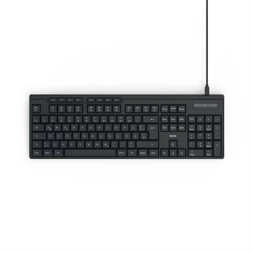 HAMA 173052, BILLENTYŰZET "CK-200", USB, FEKETE HAMA