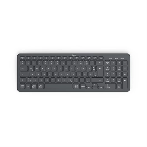 HAMA 173057, BILLENTYŰZET "WK-300",FEKETE, VEZETÉK NÉLKÜLI HAMA