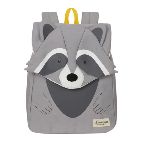 Sammies by SAMSONITE Gyermek hátizsák 132079-8734, BACKPACK S+ (RACCOON REMY) -HAPPY SAMMIES ECO