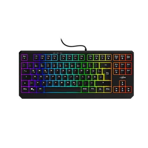 URAGE by HAMA 217818, GAMING URAGE EXODUS 220 TKL BILLENTYŰZET, RGB, FEKETE HAMA