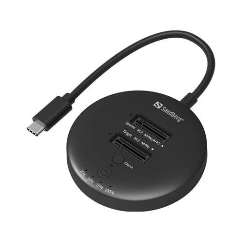 SANDBERG USB3.2 Cloner Dock for NVMe M.2 SSD Sandberg