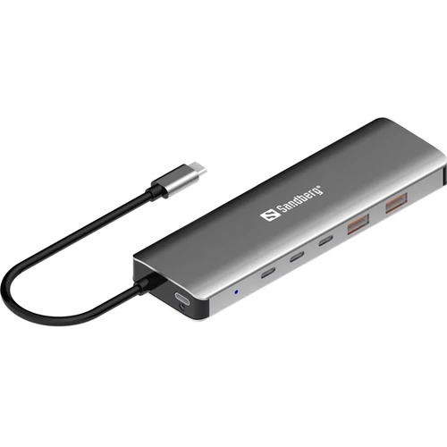 SANDBERG USB-C to 5xUSB-C + 2xUSB-A 100W Sandberg
