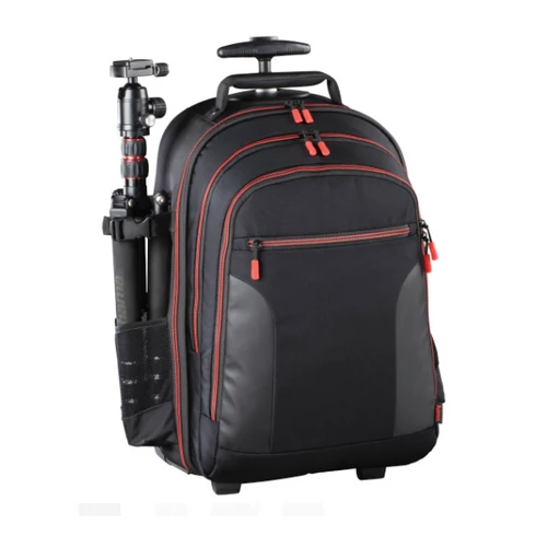 HAMA 139854, FOTÓS HÁTIZSÁK "MIAMI 200 III" TROLLEY, FEKETE HAMA