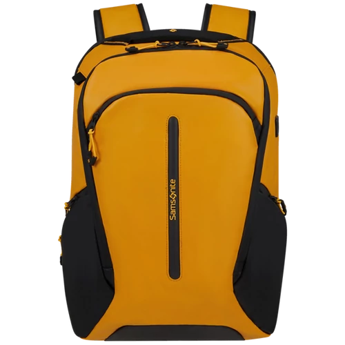 SAMSONITE Notebook hátizsák 140874-1924, URBAN LAPTOP BACKPACK M USB 15.6" (YELLOW) -ECODIVER Samsonite