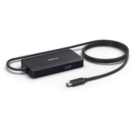 JABRA Webkamera Kiegészítő - PanaCast USB HUB, USB-C EU charger, Fekete Jabra
