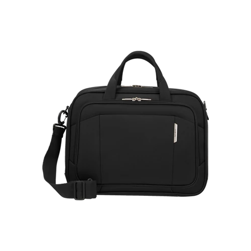 SAMSONITE Notebook táska 143334-7416, LAPTOP SHOULDER BAG (OZONE BLACK) -RESPARK