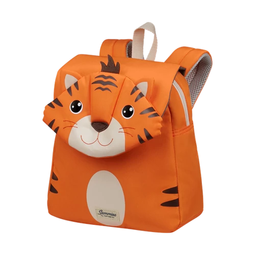 SAMSONITE Gyermek hátizsák 151672-A467 Happy Sammies Eco BACKPACK S TIGER TOBY - TIGER TOBY, Narancssárga Samsonite