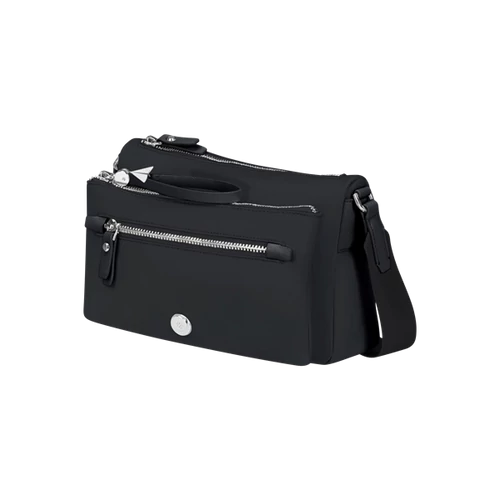 SAMSONITE Válltáska 151690-1041 Karissa Evo SHOULDER BAG + POUCH BLACK, Fekete Samsonite