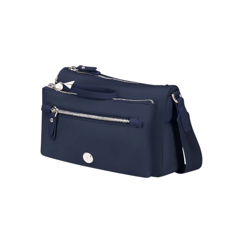 SAMSONITE Válltáska 151690-2165 Karissa Evo SHOULDER BAG + POUCH BLUE NIGHTS, Kék Samsonite
