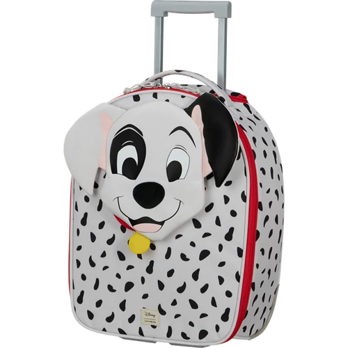SAMSONITE Gyermek gurulós táska 151696-A468 Happy Sammies Disney UPR.45 / 16 DISNEY PATCH - DALM.PATCH, Fekete-fehér Samsonite