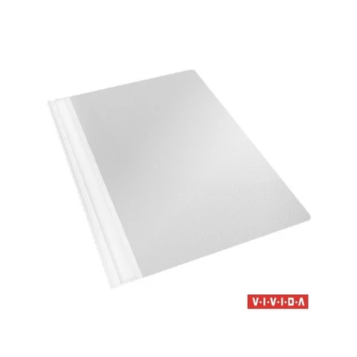 ESSELTE Gyorsfűző, PP, A4,"Standard", fehér ESSELTE