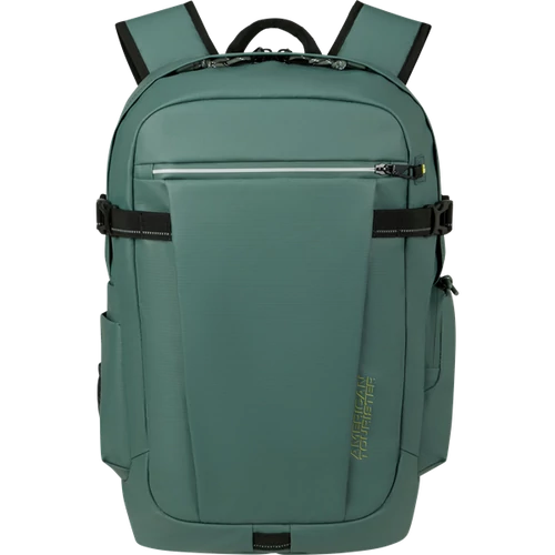 AMERICAN TOURISTER 154112-1257 Upventure LAPT. BACKPACK 15.6" DARK FOREST, Notebook Hátizsák, Zöld American Tourister