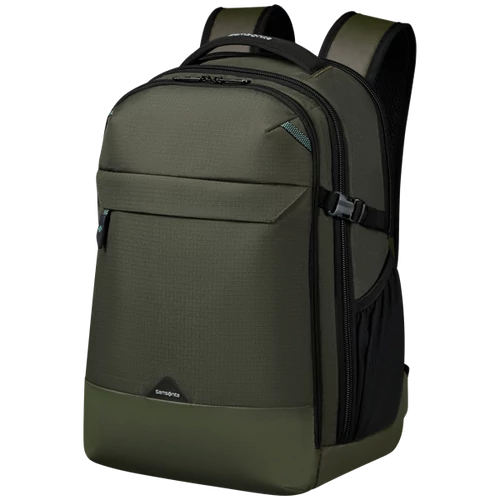 SAMSONITE Notebook hátizsák 154956-1266 Roadseeker LAPTOP BACKPACK M DARK OLIVE, Zöld Samsonite