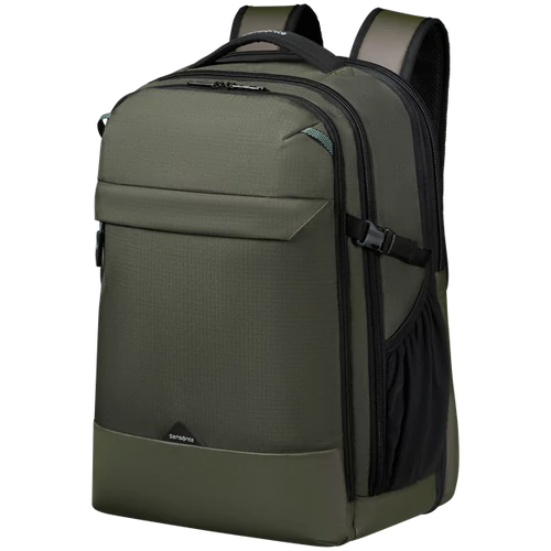 SAMSONITE Notebook hátizsák 154957-1266 Roadseeker LAPTOP BACKPACK L EXP DARK OLIVE, Zöld Samsonite