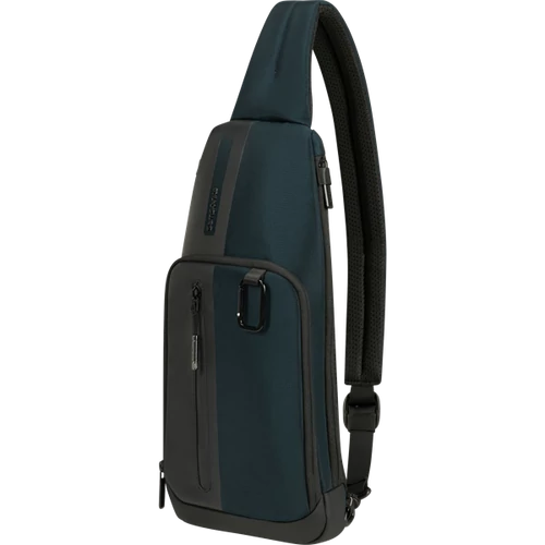 SAMSONITE Sling táska 155238-1277 Biz2Go SLINGBAG M DEEP BLUE, Kék Samsonite