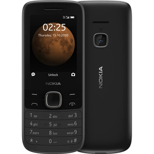 Nokia 225 4g ds, o.black