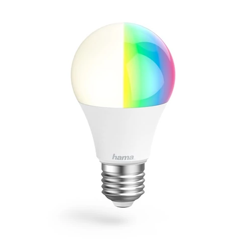 HAMA 176597, OKOS WIFI LED IZZÓ E27, RGB, 10W HAMA