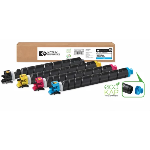 Utángyártott KYOCERA TK8375 Toner Bk 30000 oldal kapacitás KATUN Katun