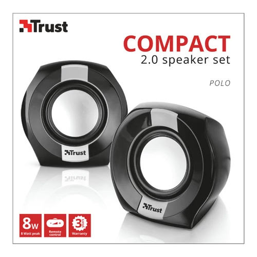 TRUST 2.0-ás hangszórókészlet 20943 (Polo Compact 2.0 Speaker Set) Trust