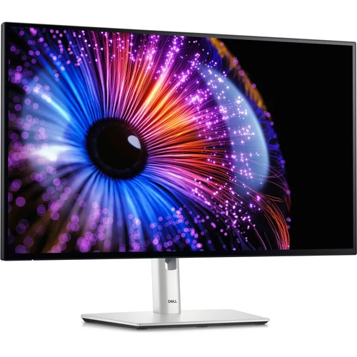DELL LCD Monitor 27" U2724DE LED Edgelight 2560x1440, 120Hz, 2000:1, 350cd, 8ms, DP HDMI 3x USB-C, Thunderbolt, Ezüst Dell