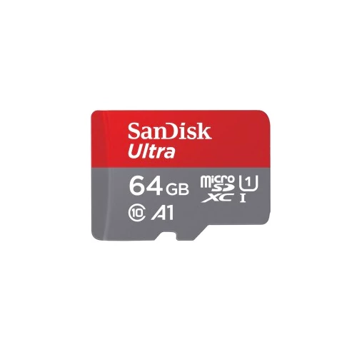 SANDISK MICROSD ULTRA® ANDROID KÁRTYA 64GB, 140MB/s,  A1, Class 10, UHS-I