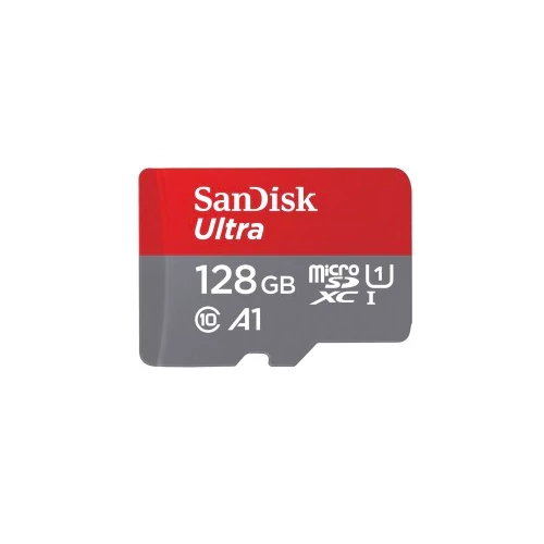 SANDISK MICROSD ULTRA® ANDROID KÁRTYA 128GB, 140MB/s,  A1, Class 10, UHS-I